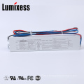 Triple salida de corriente constante conductor led impermeable 650mA led driver con 80w